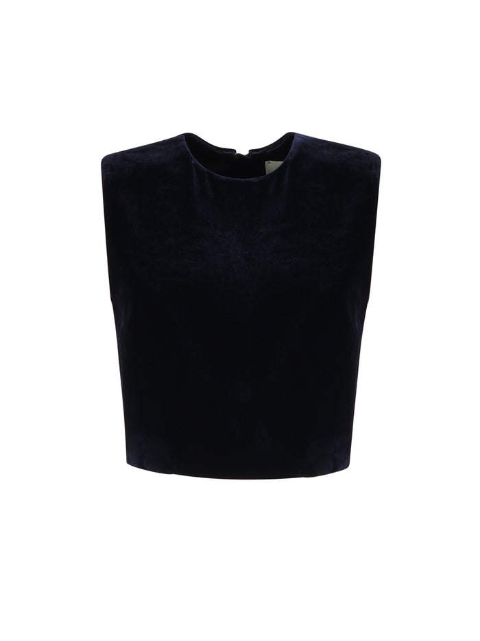 Fendi Top Blue Viscose