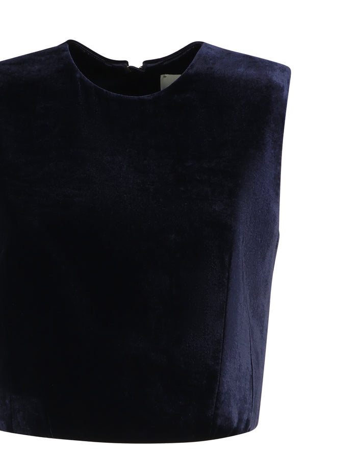 Fendi Top Blue Viscose