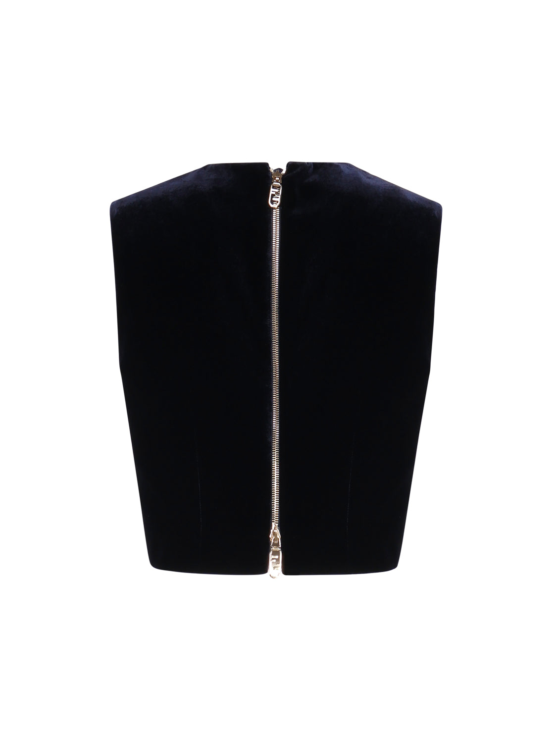 Fendi Top Blue Viscose