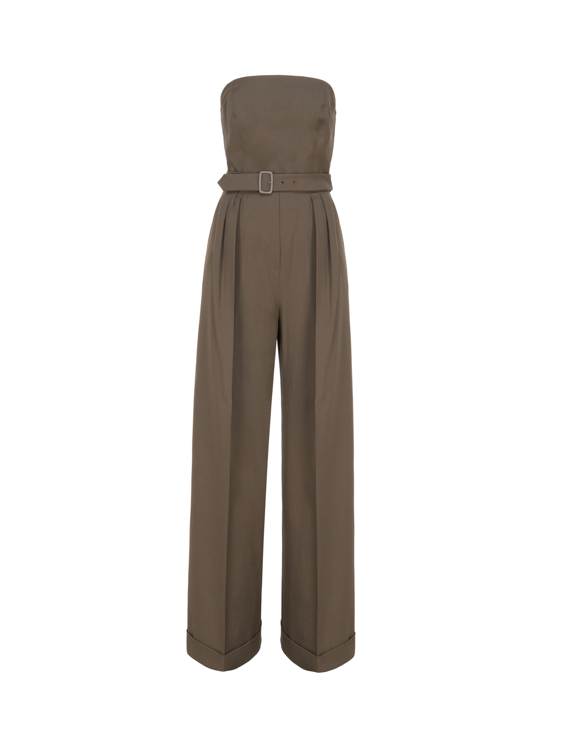 Max Mara Dresses Khaki Virgin Wool Elastane
