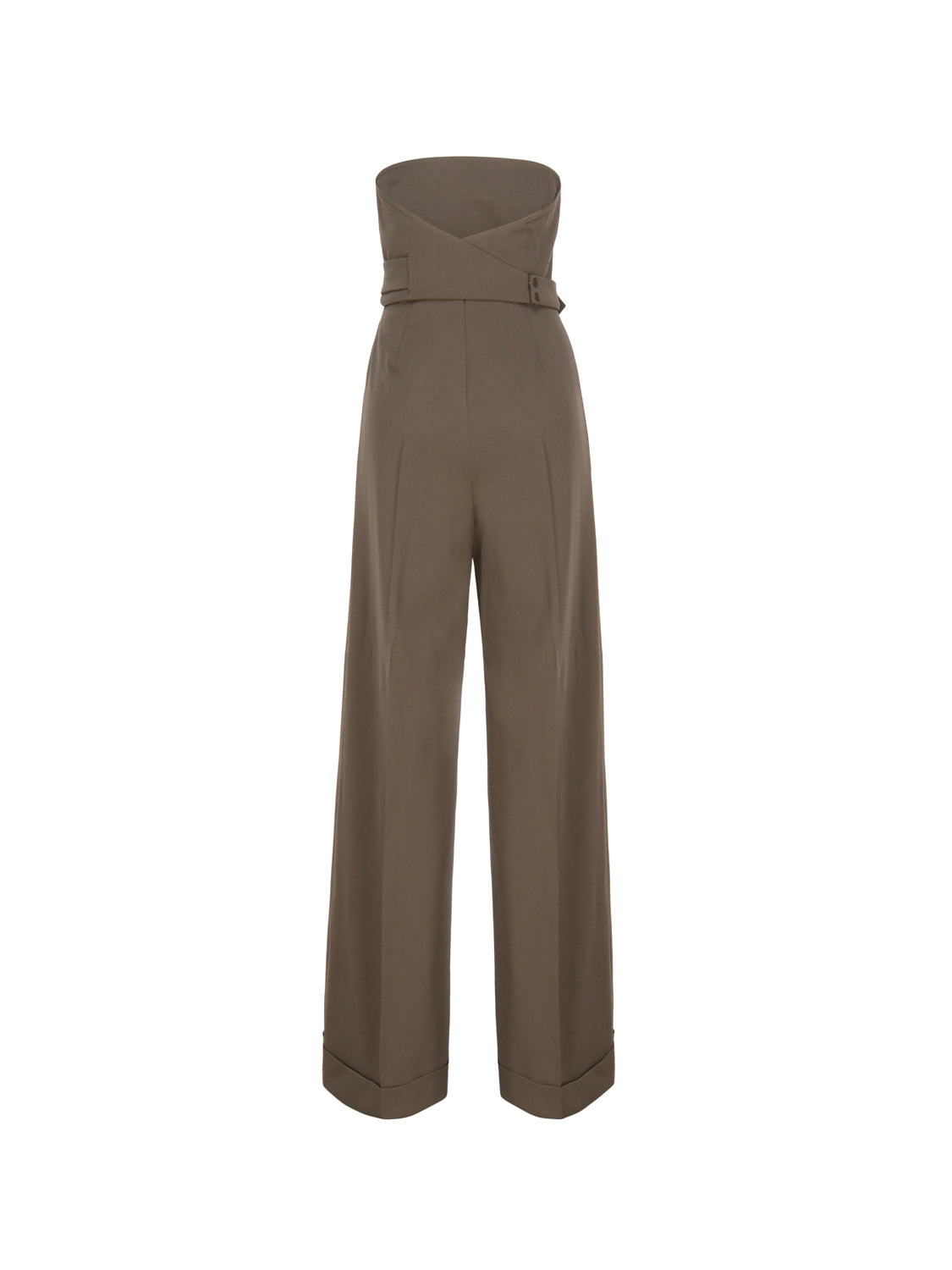 Max Mara Dresses Khaki Virgin Wool Elastane