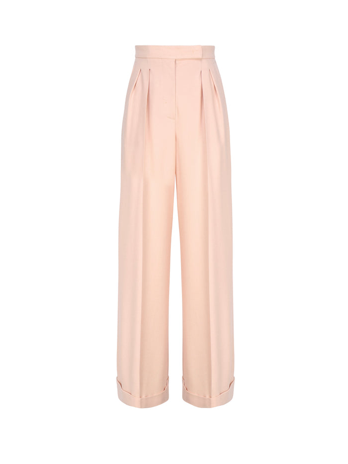 Max Mara Rtw Pink Wool