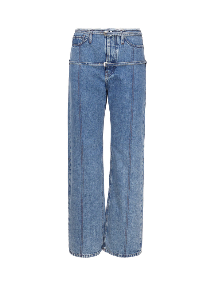 Jacquemus Jeans Blue Cotton