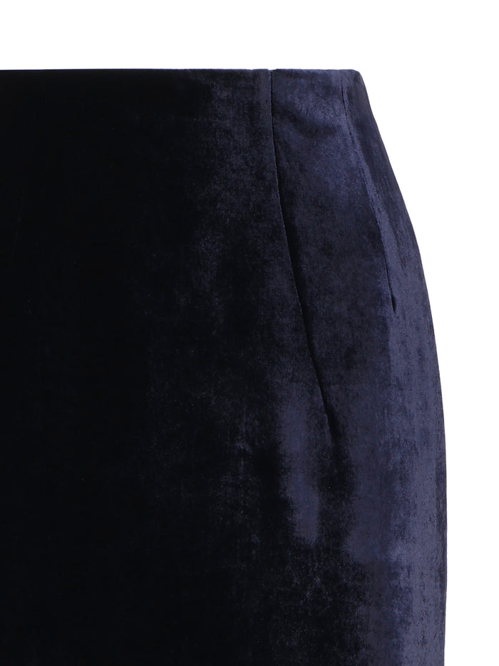 Fendi Skirts Blue Viscose