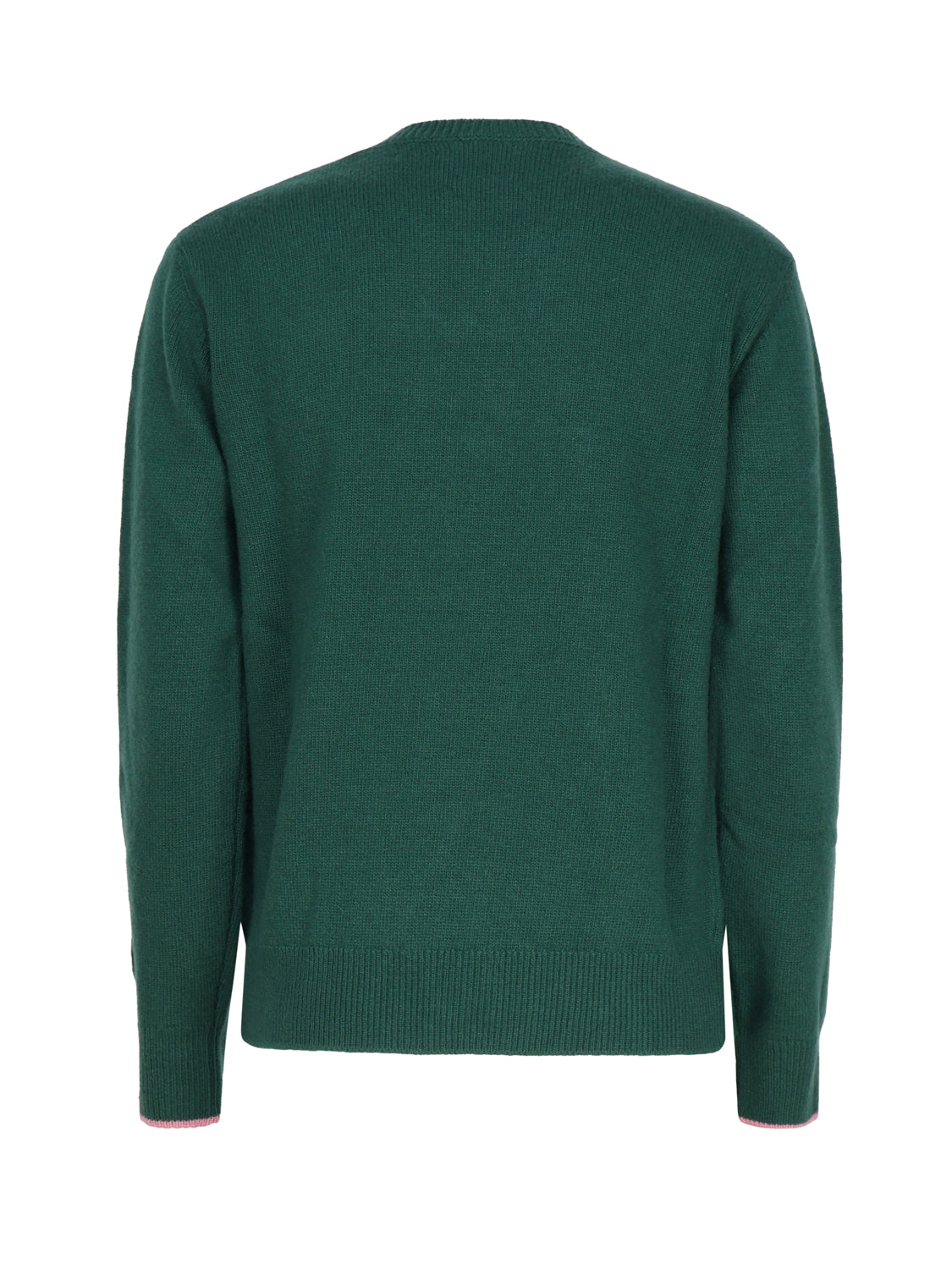 Mc2 Saint Barth Sweaters Green Wool