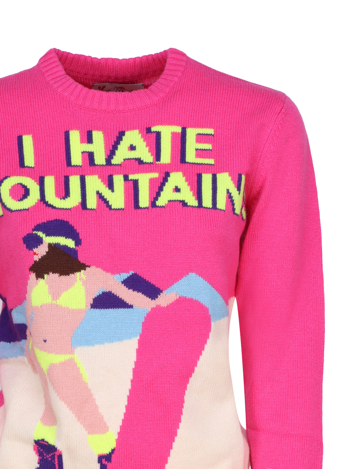 Mc2 Saint Barth Sweaters Pink Wool