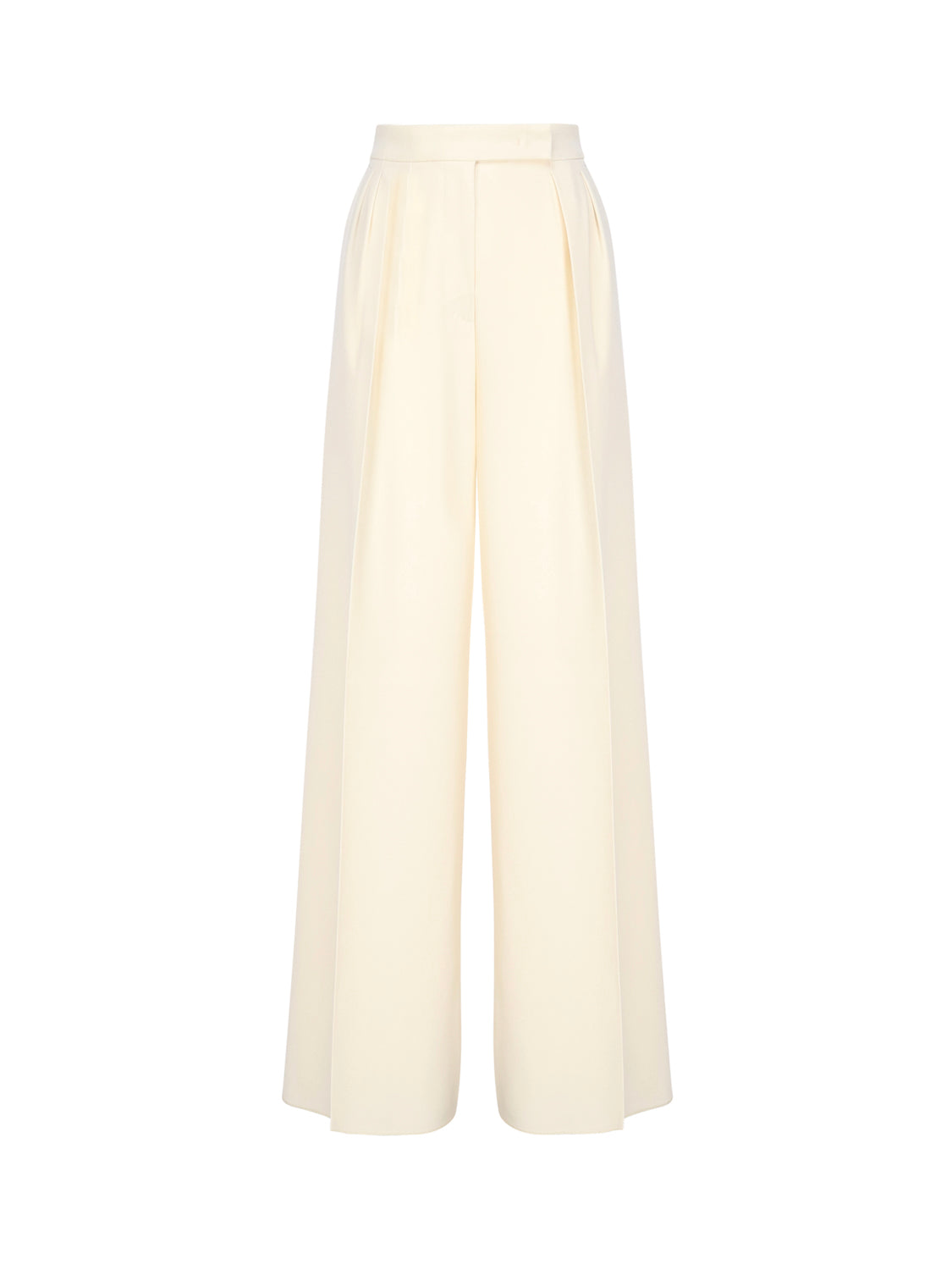 Max Mara Rtw White Virgin Wool