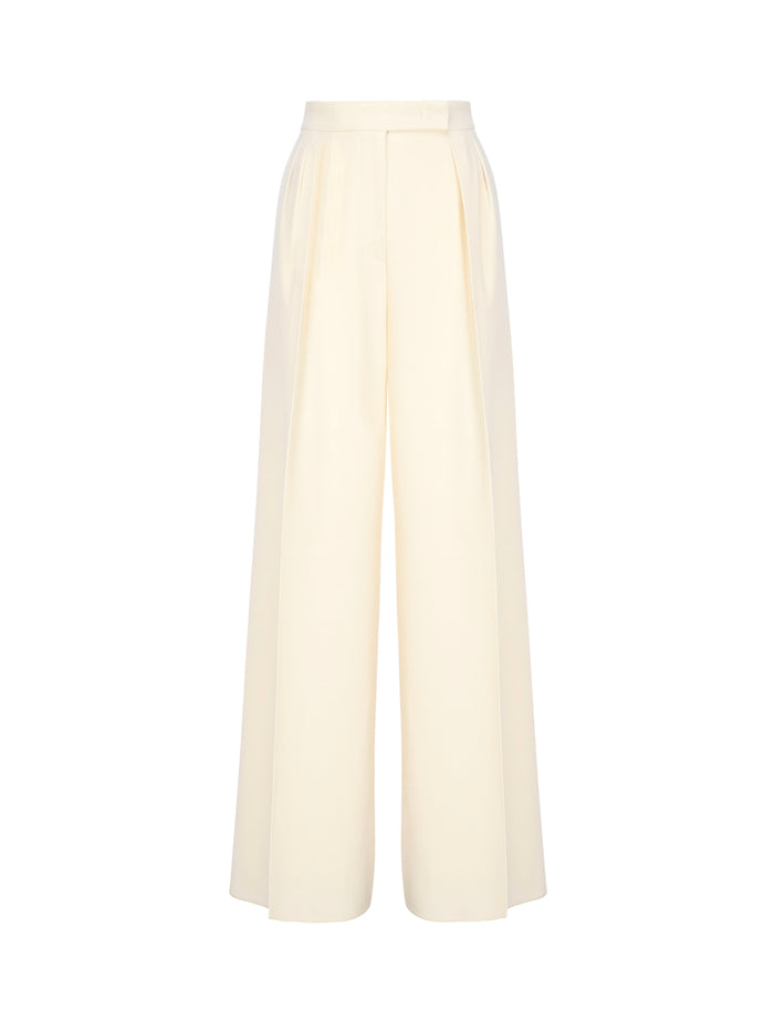 Max Mara Rtw White Virgin Wool