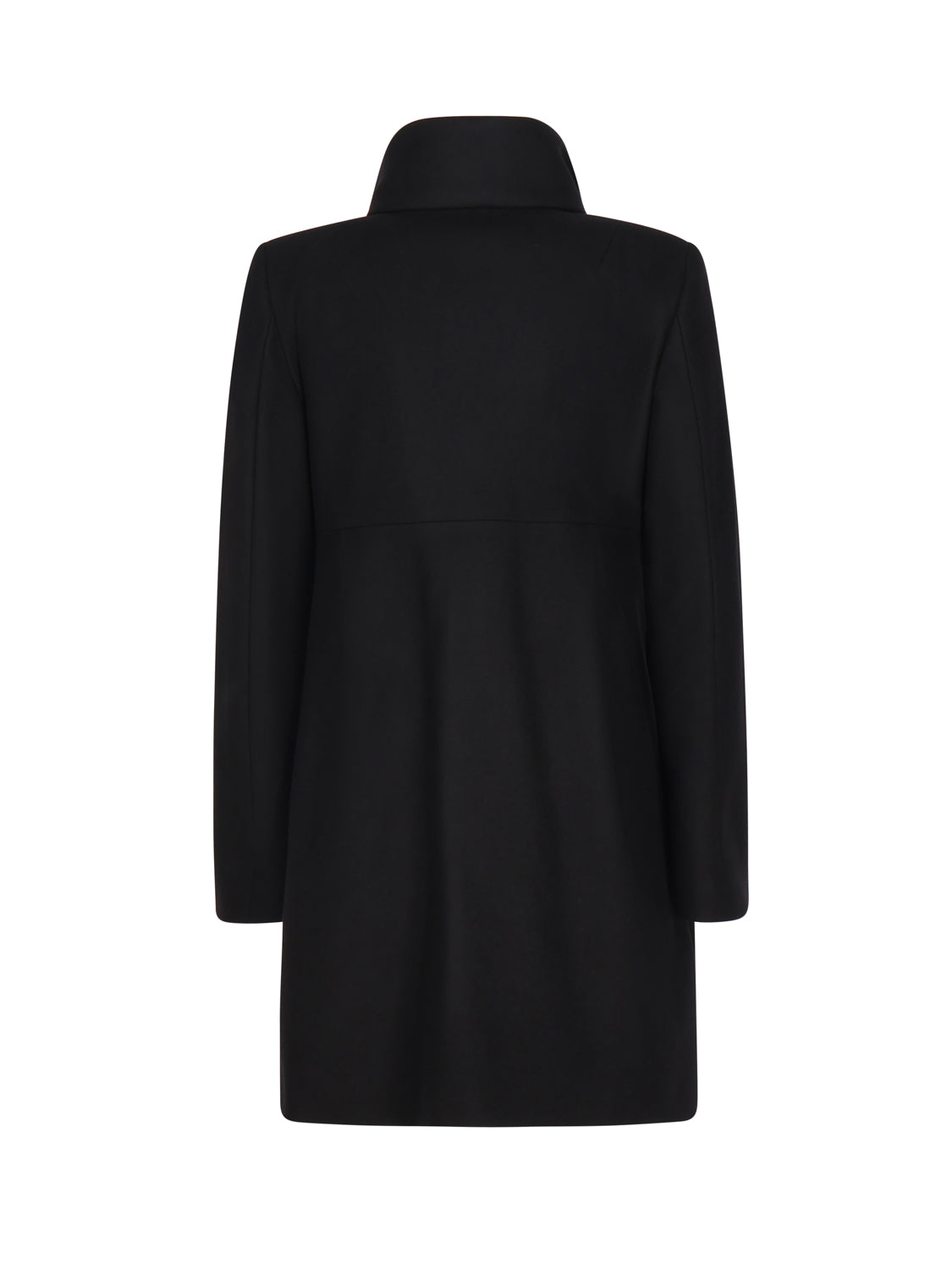 Fay Coats Black Wool
