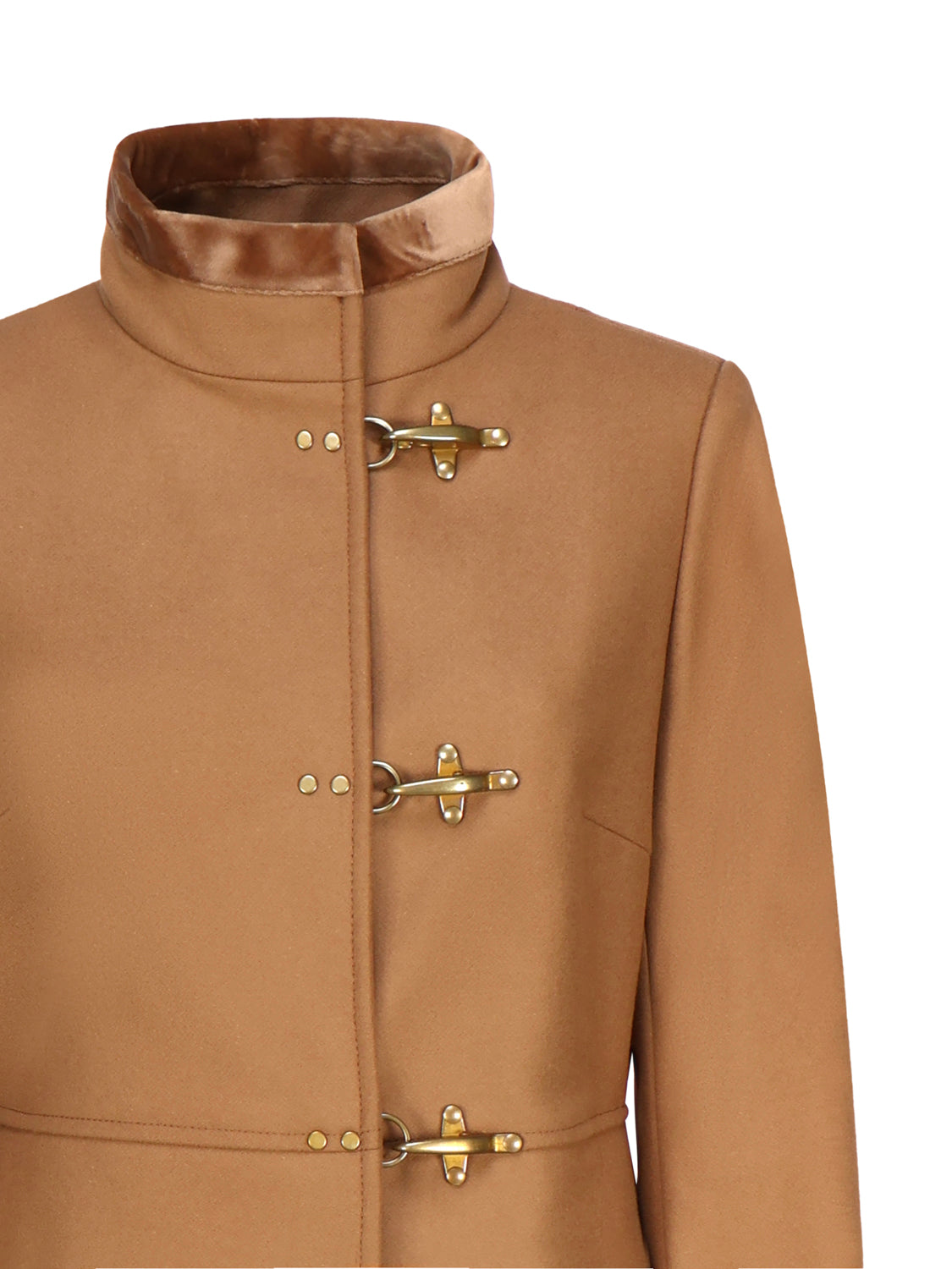 Fay Coats Beige Virgin Wool