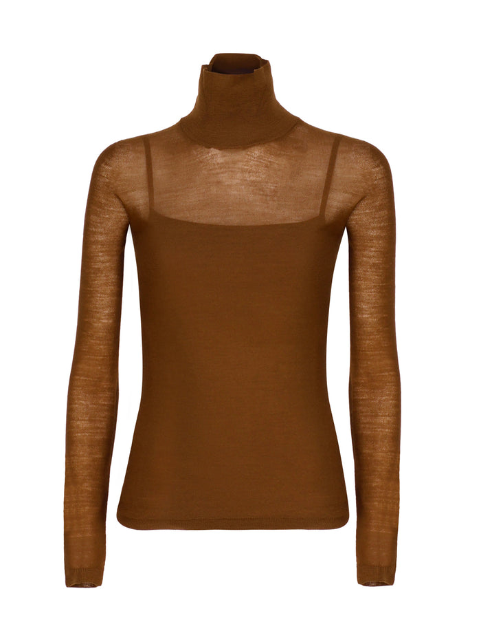 Max Mara Top Brown Viscose