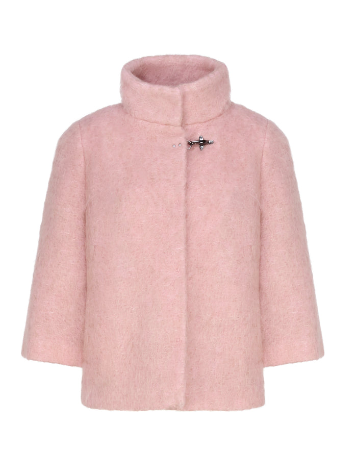 Fay Coats Pink Wool
