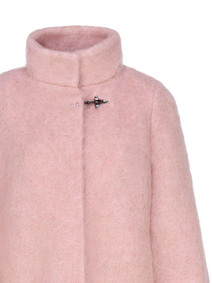 Fay Coats Pink Wool