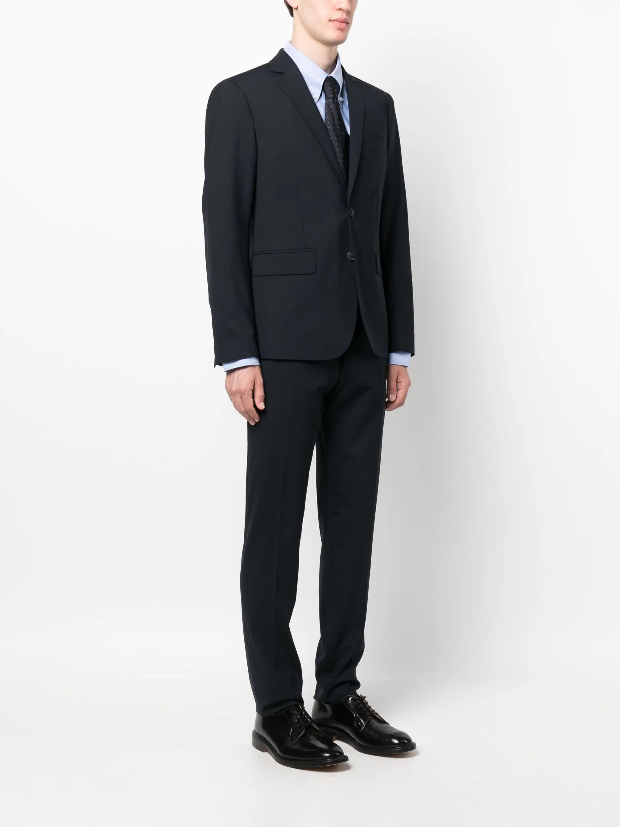 Giacca E Pantalone Blue Cotton | Completo