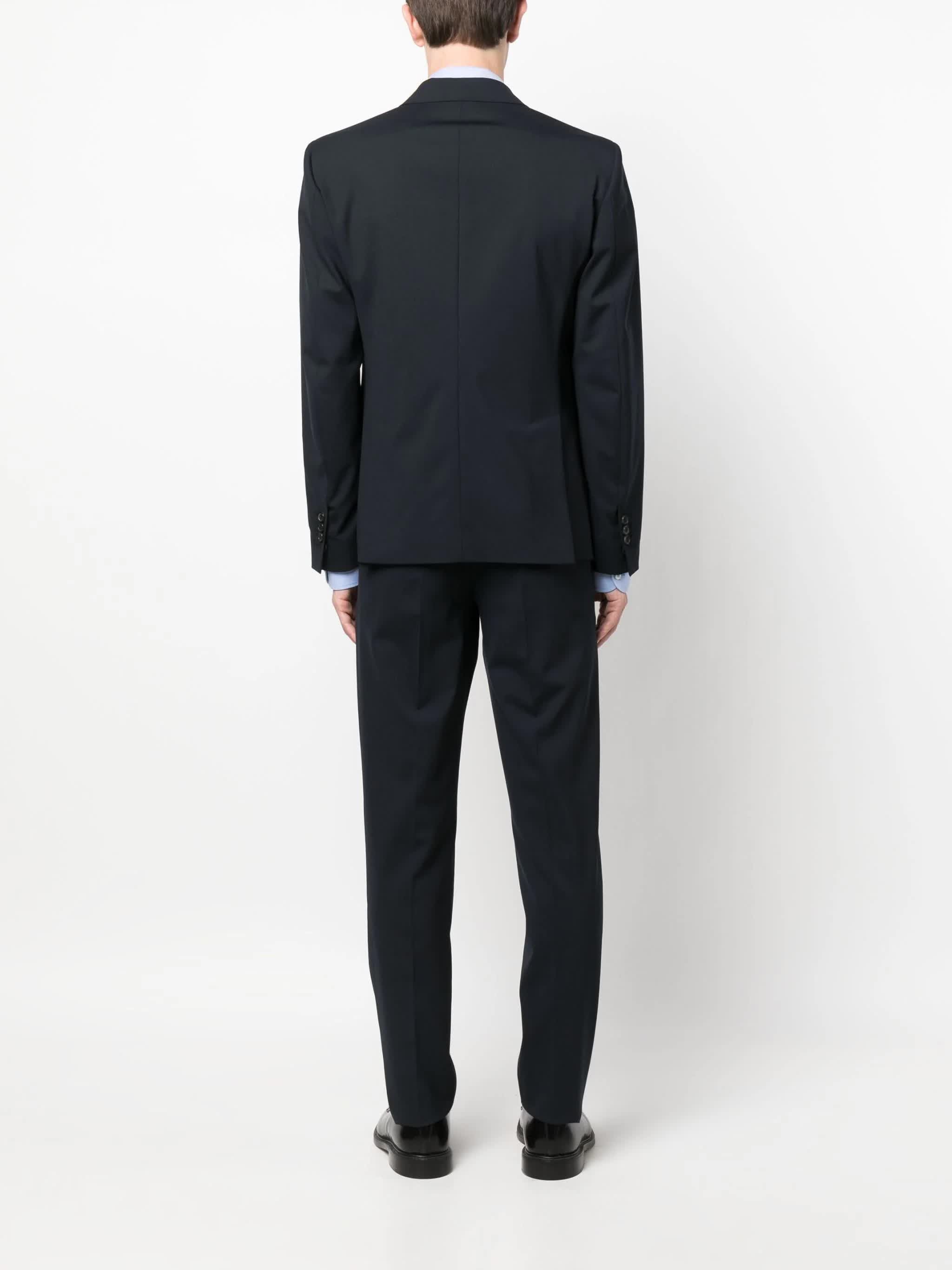 Giacca E Pantalone Blue Cotton | Completo