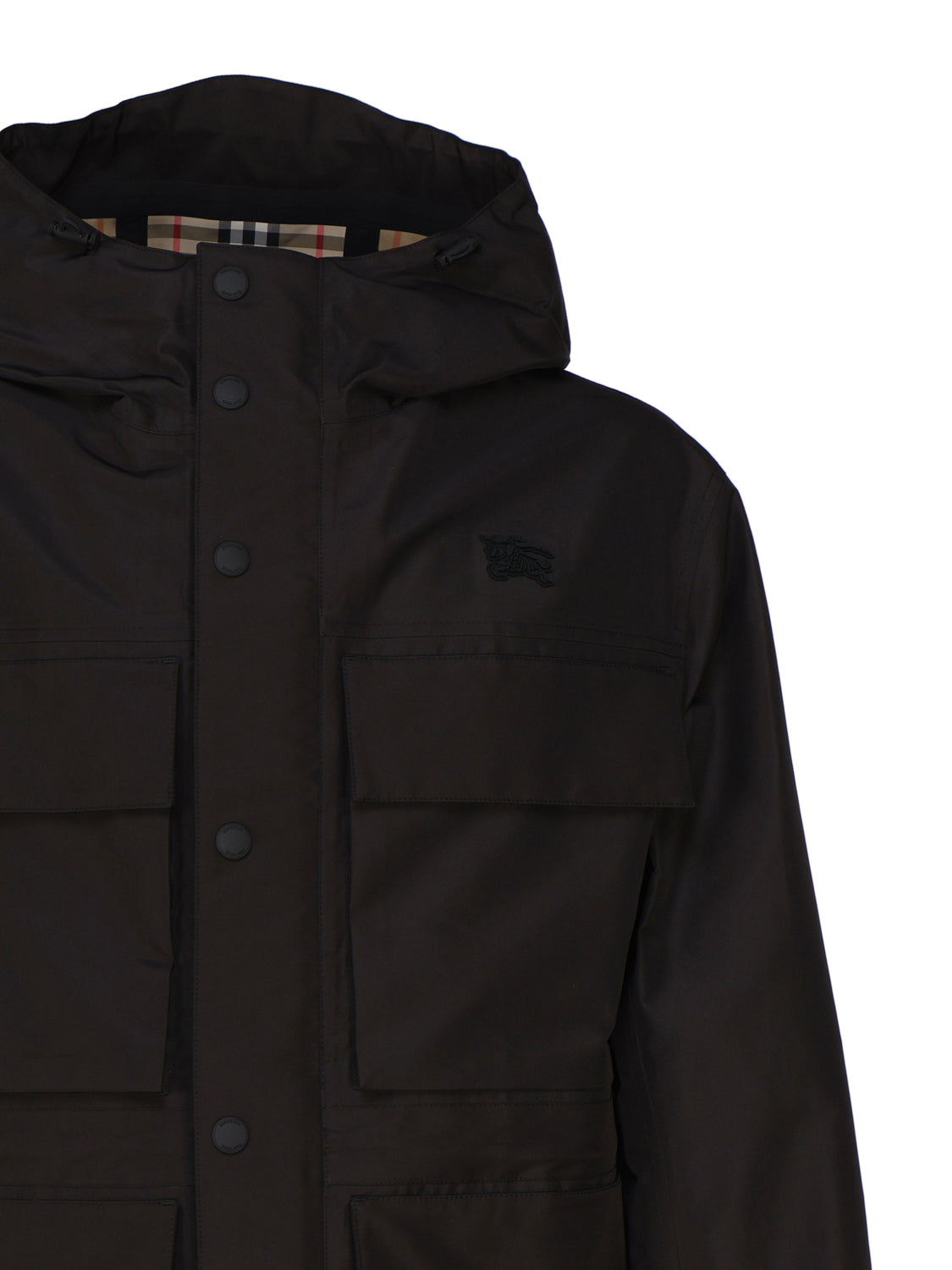 Burberry Jackets Black Polyester