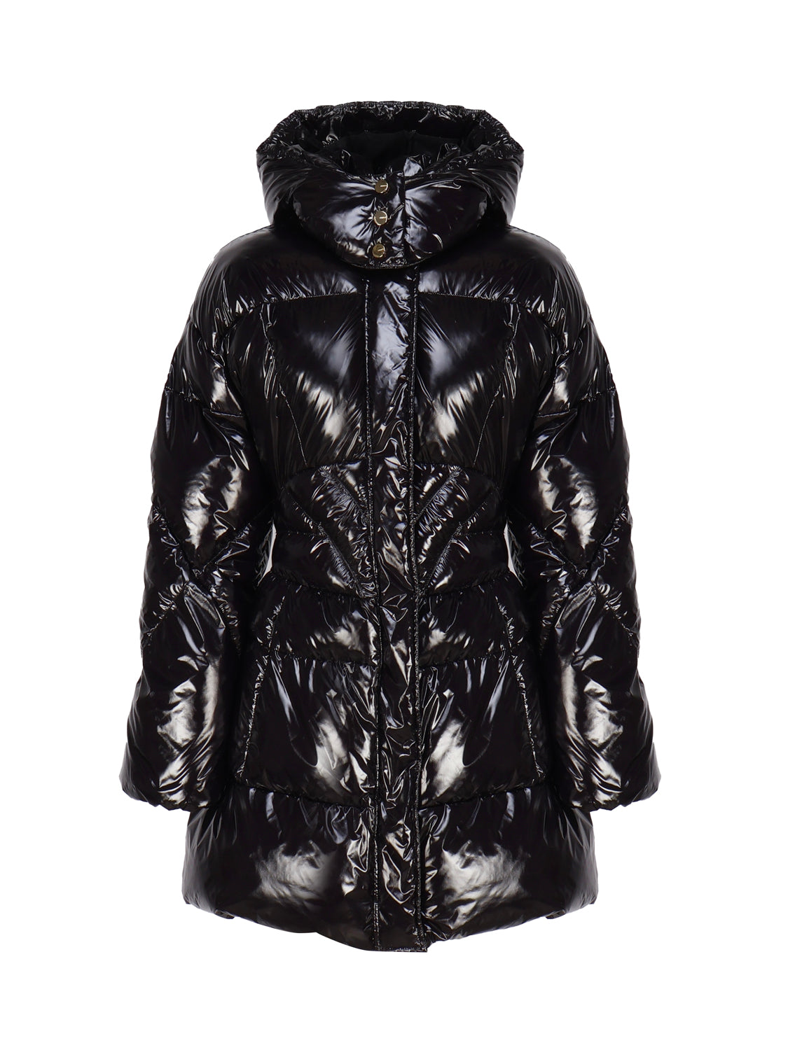 Pinko Coats Black Polyamide