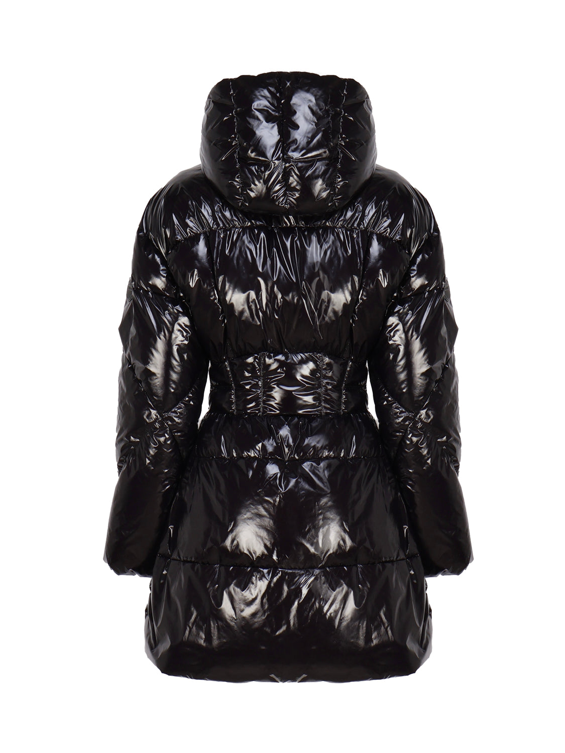 Pinko Coats Black Polyamide