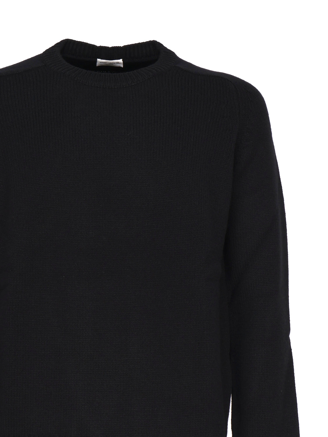 Saint Laurent Sweaters Black Wool