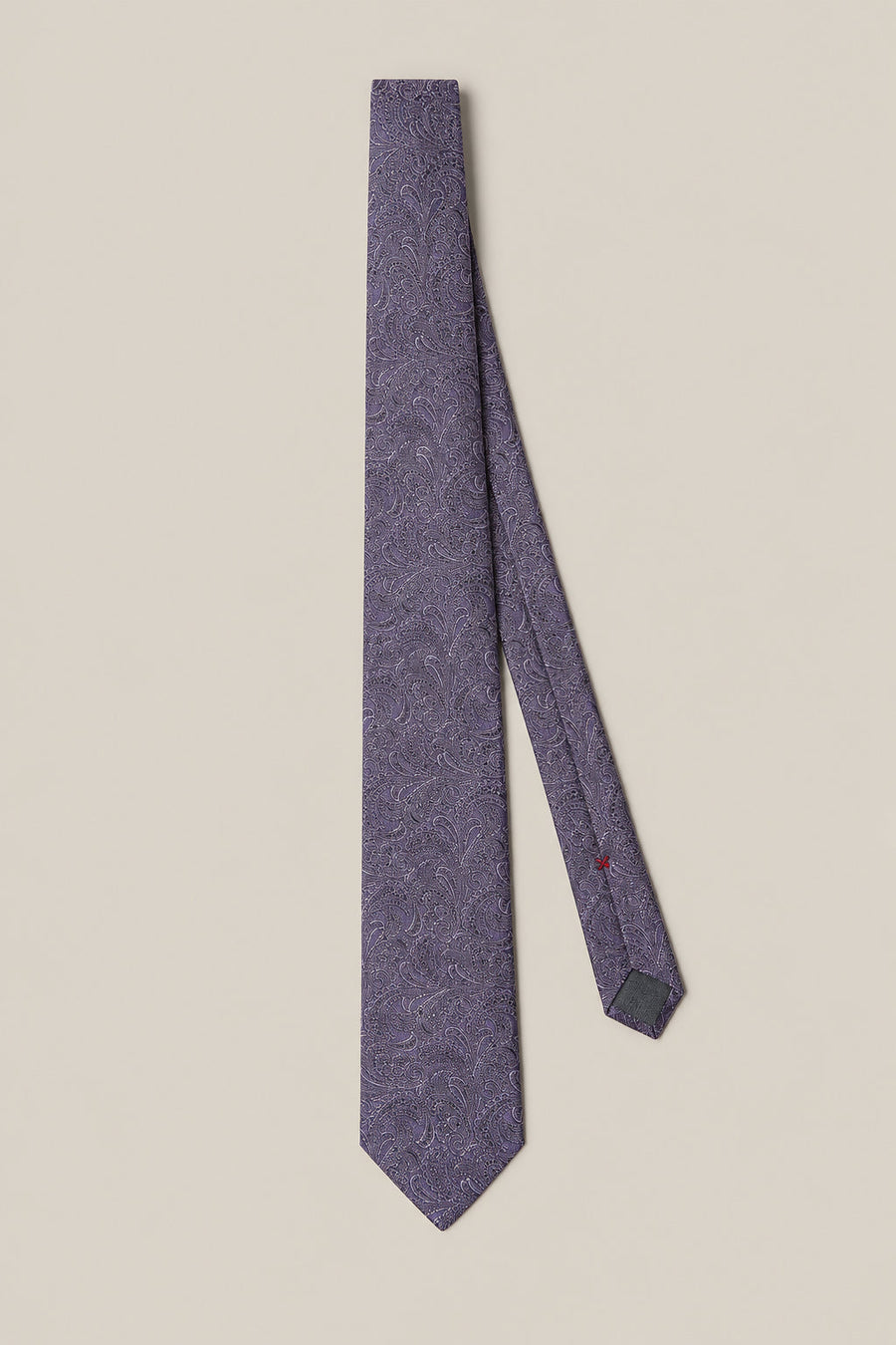 Brunello Cucinelli Mens Iris Silk Patterned Tie