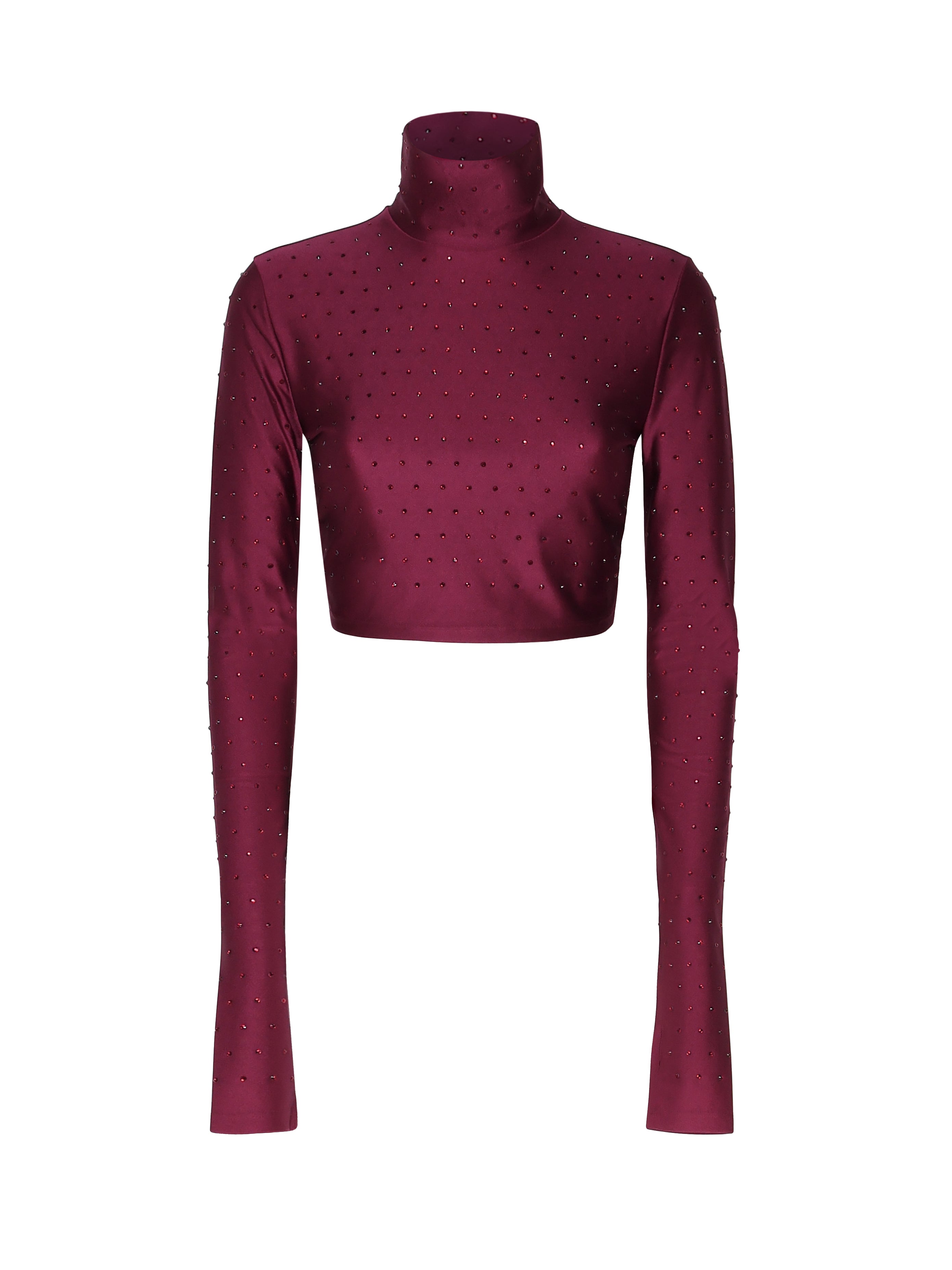 The Andamane Top Bordeaux Polyamide