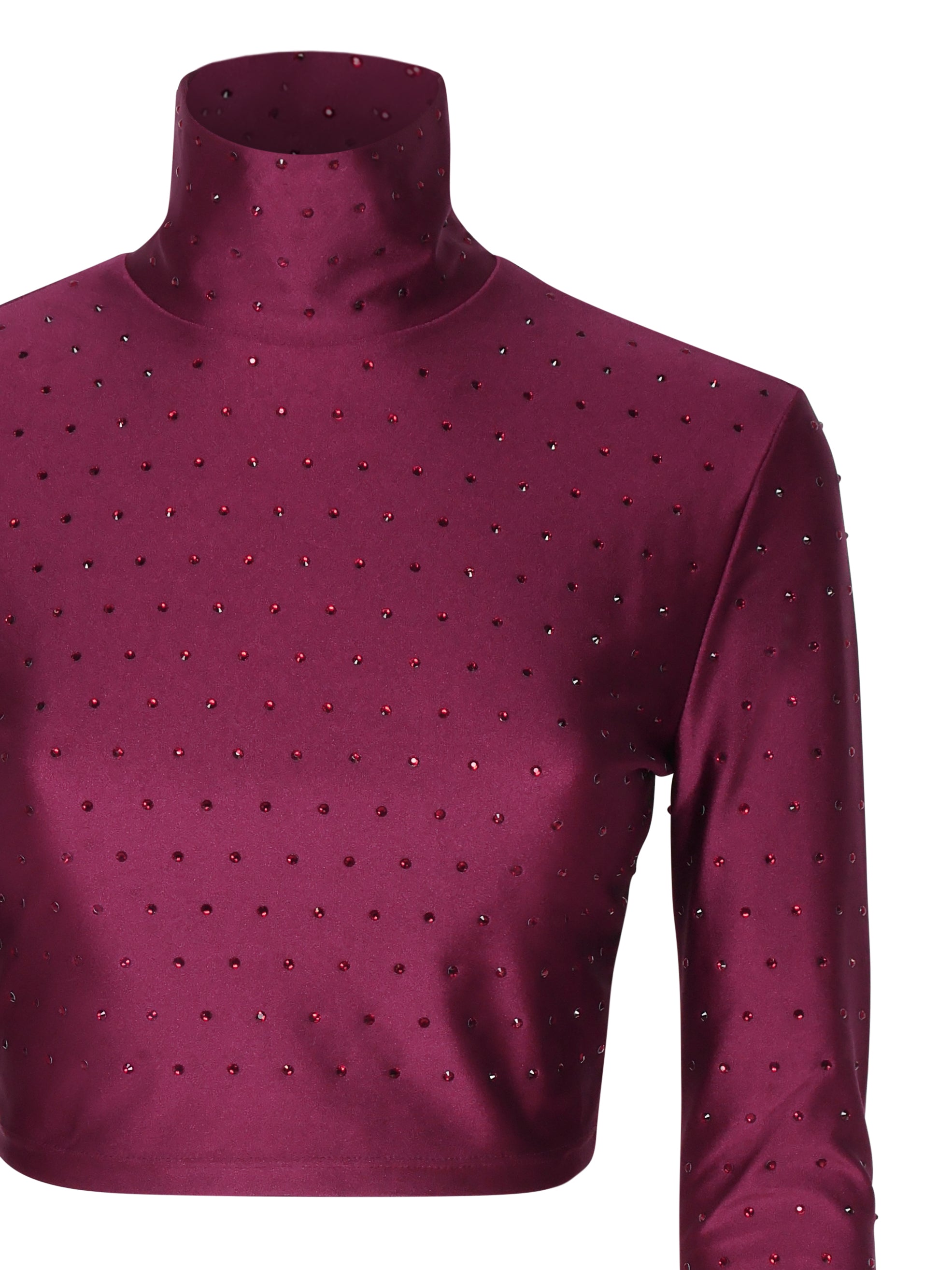 The Andamane Top Bordeaux Polyamide