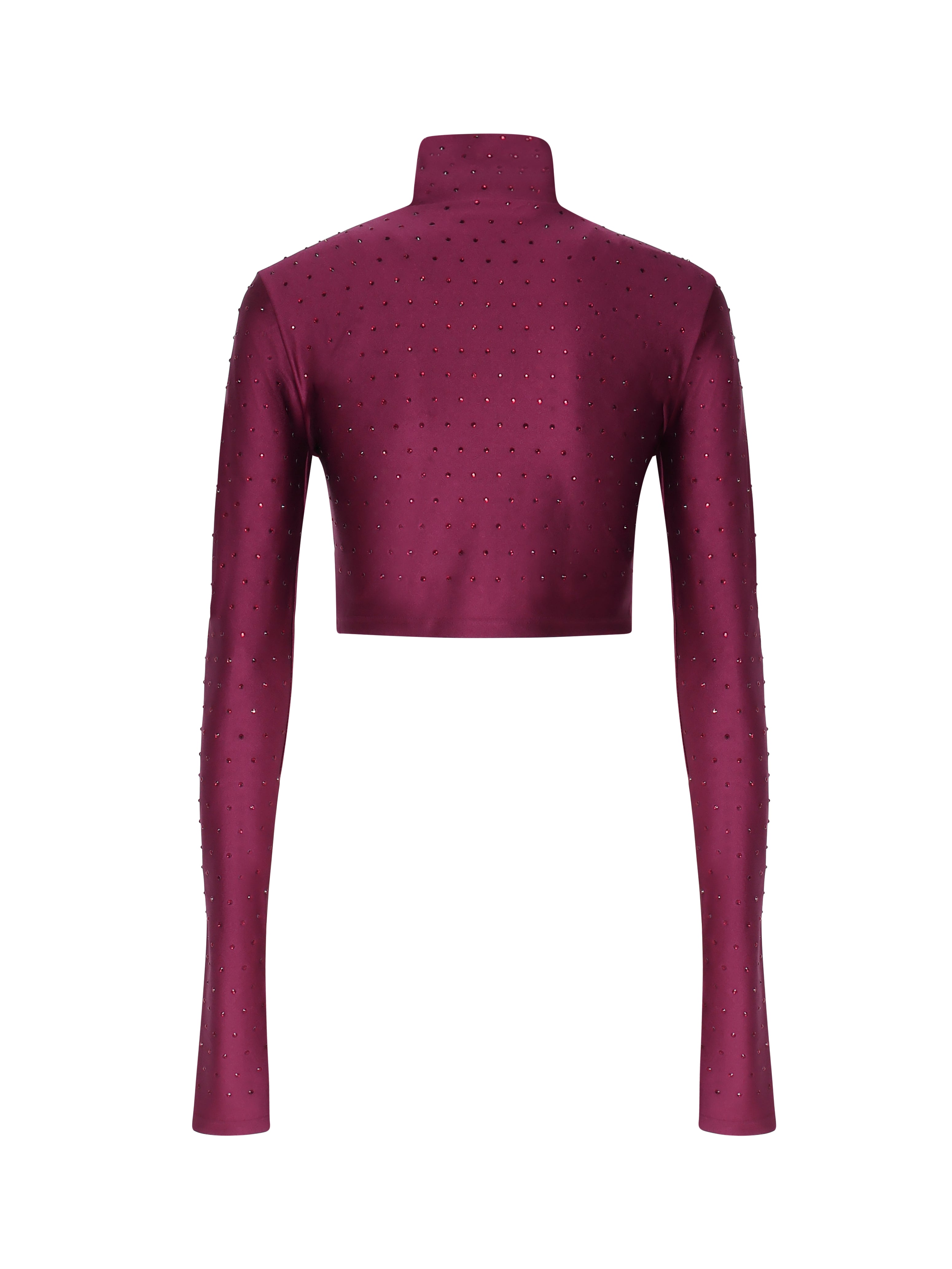 The Andamane Top Bordeaux Polyamide