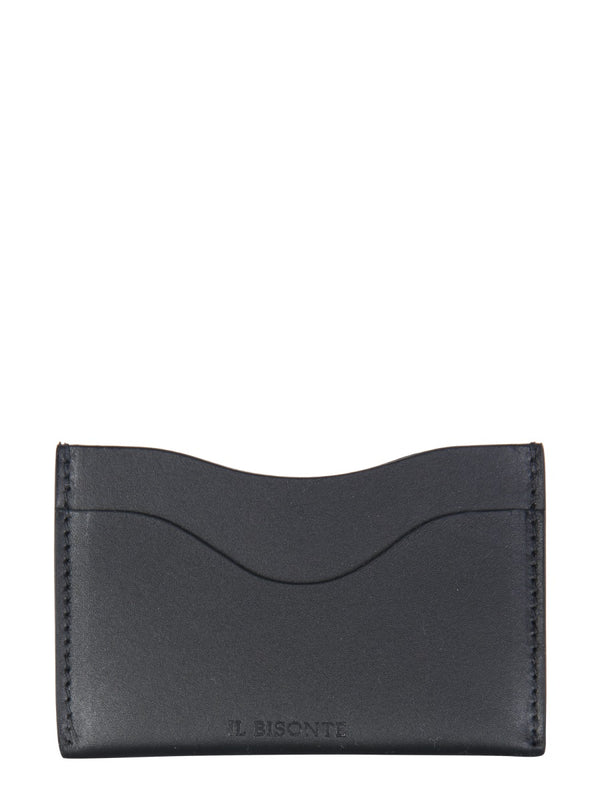 Orion Card Holder Black Leather Wallets & Purses
