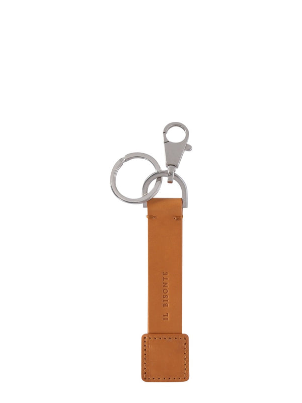 Leather Key Ring Brown Keyrings & Chains