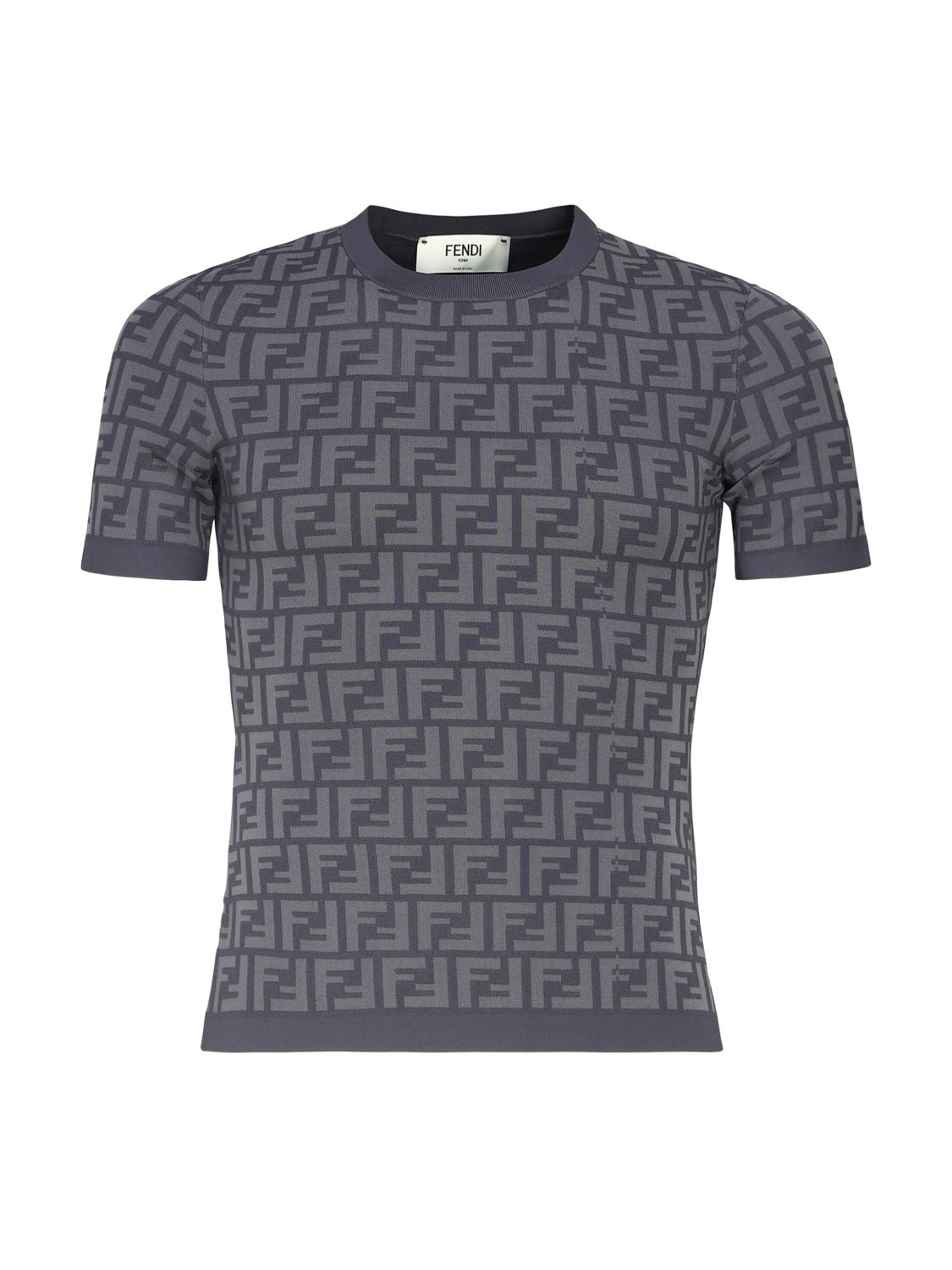 Fendi Sweaters Grey Viscose