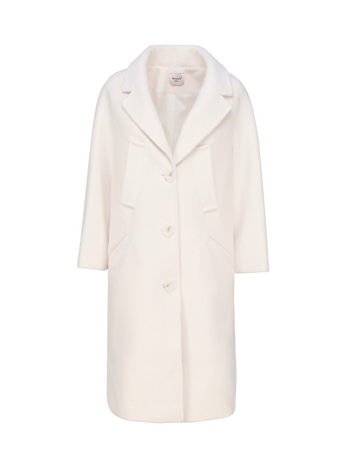 Mariuccia Coats White Polyester