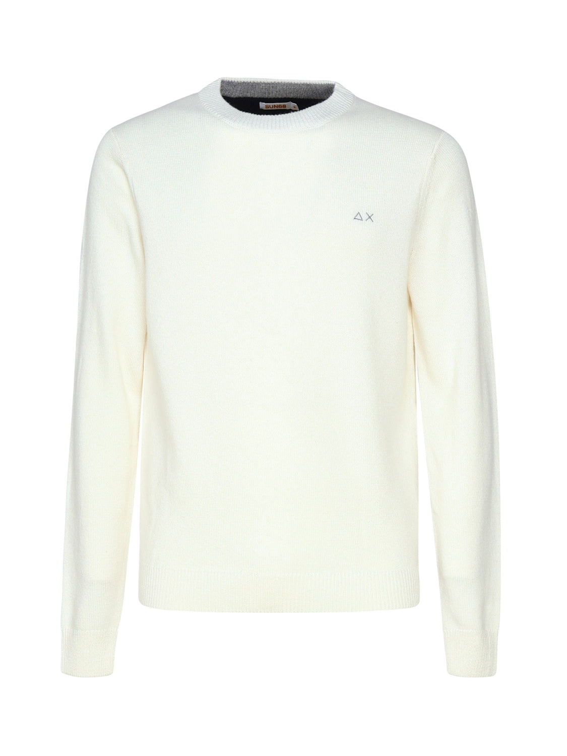 Sun 68 Sweaters White Wool