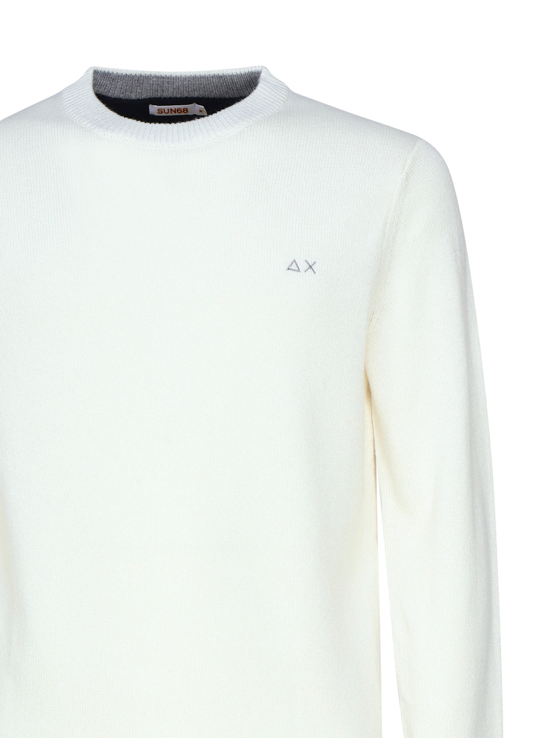 Sun 68 Sweaters White Wool