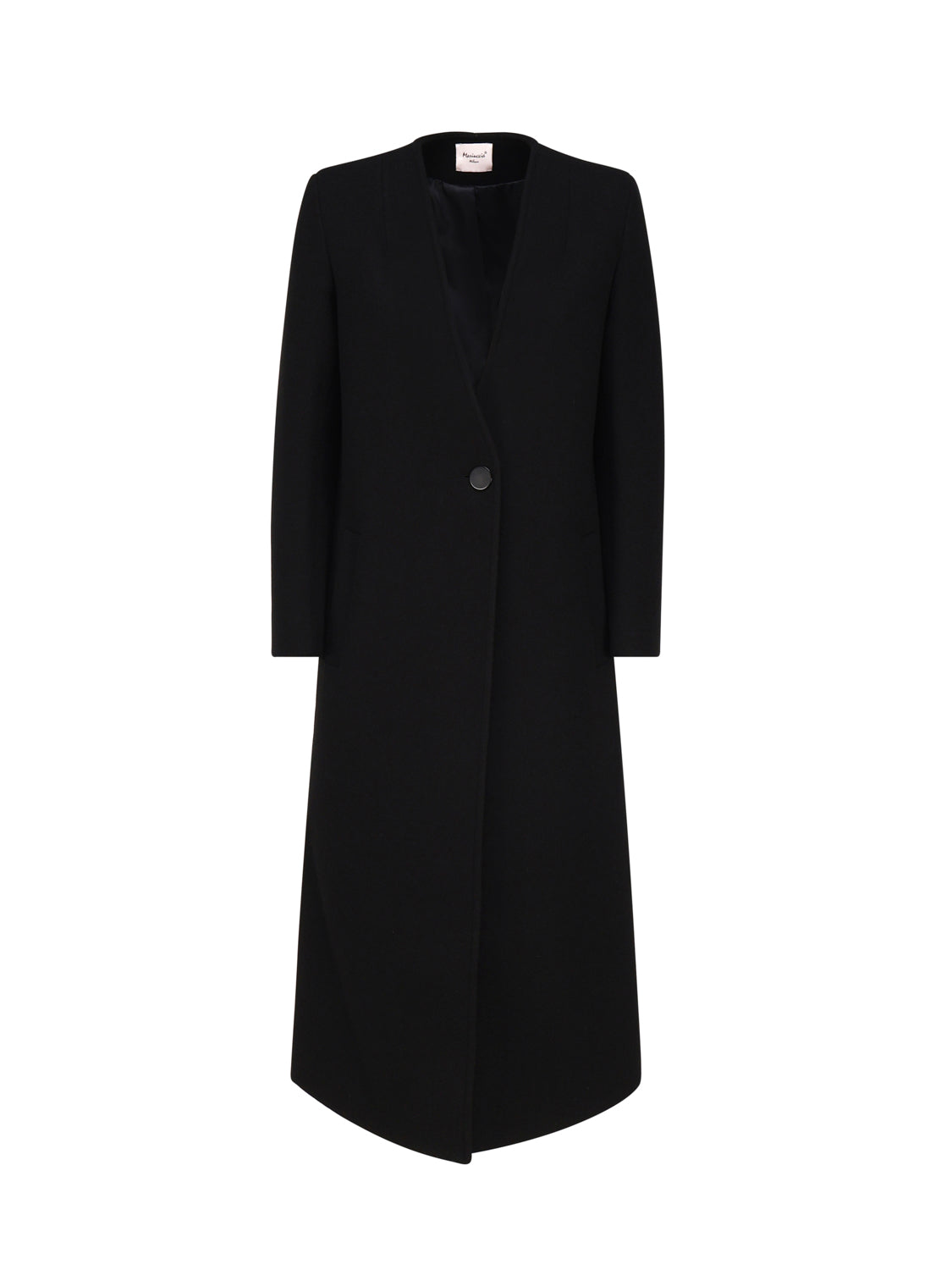 Mariuccia Coats Black Polyester