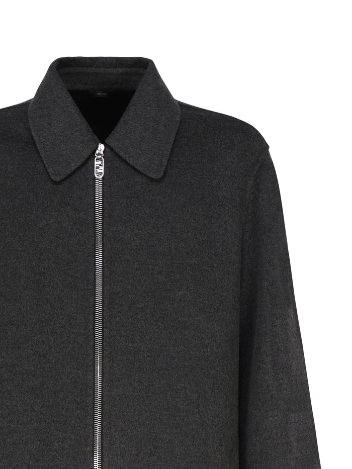 Fendi Coats Grey Cashmere
