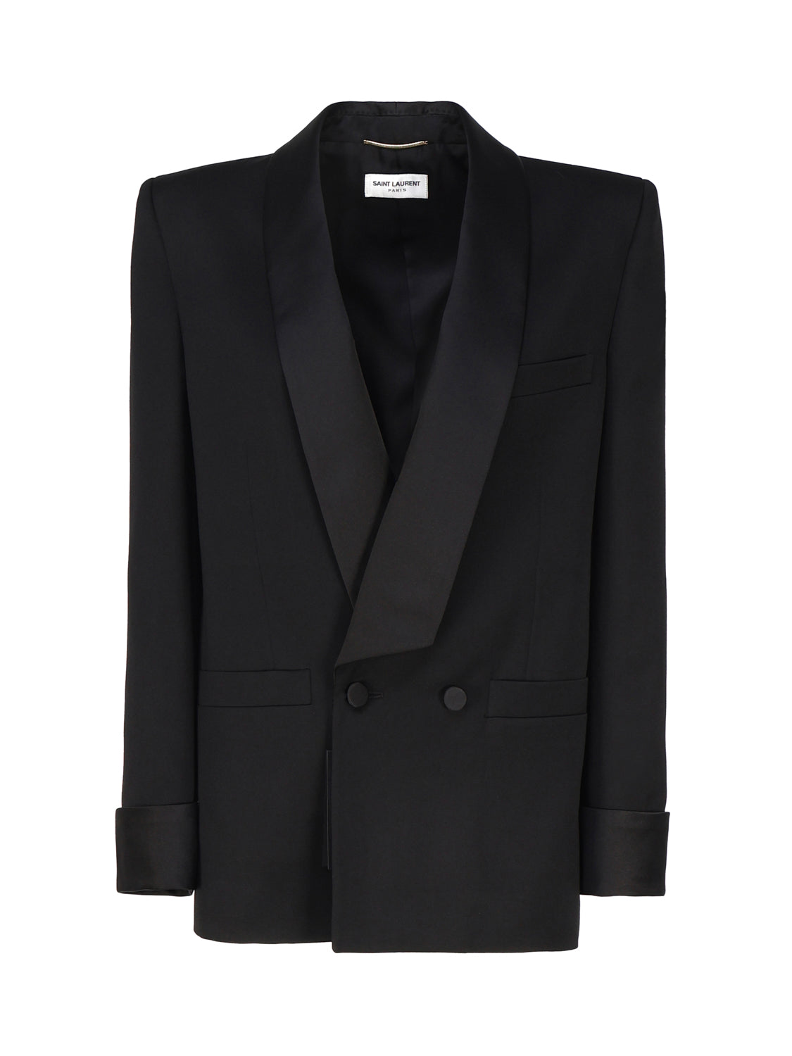 Saint Laurent Jackets Black Wool