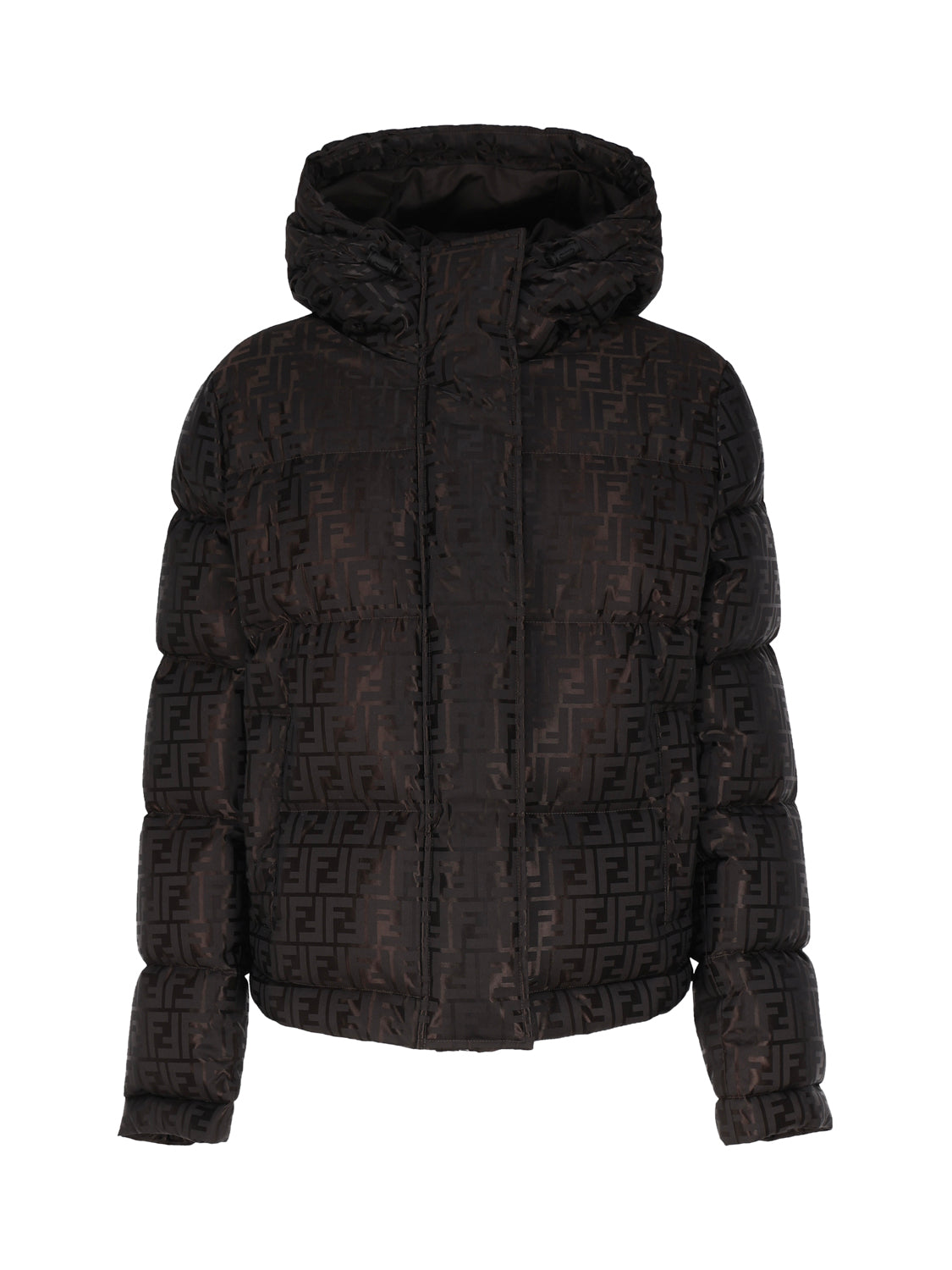Fendi Coats Brown Cotton