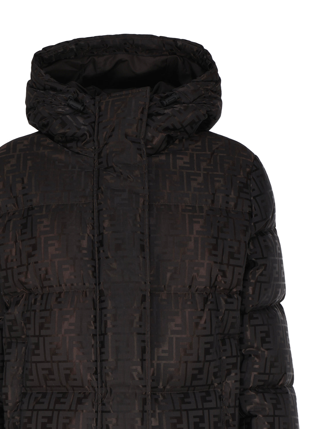 Fendi Coats Brown Cotton
