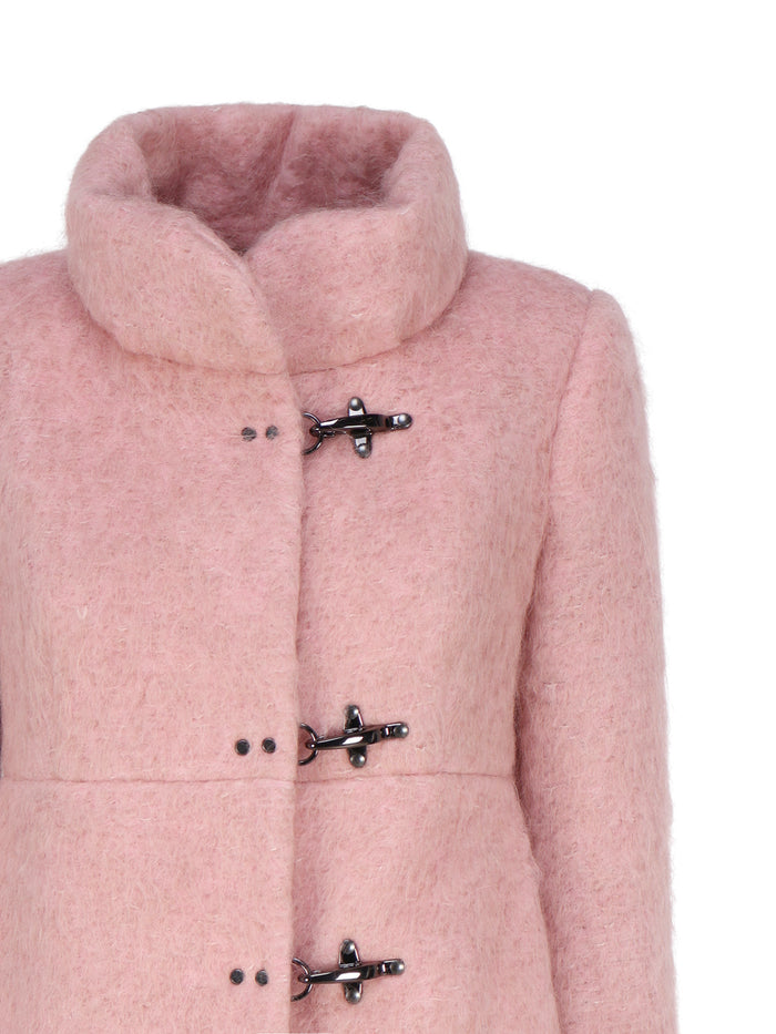 Fay Coats Pink Wool