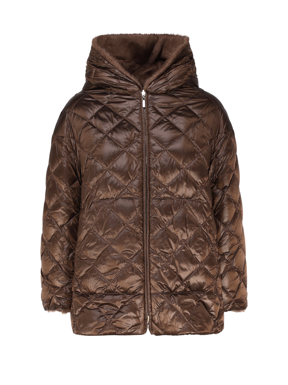 Max Mara Coats Golden Polyamide