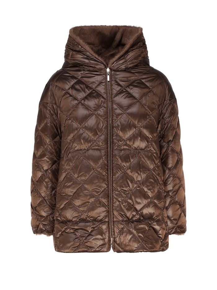 Max Mara Coats Golden Polyamide