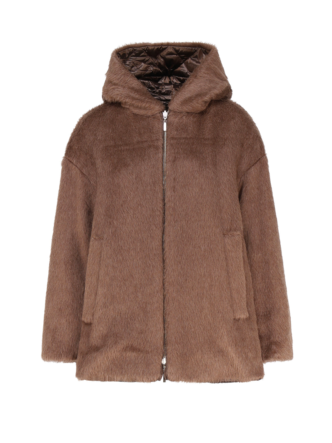 Max Mara Coats Golden Polyamide