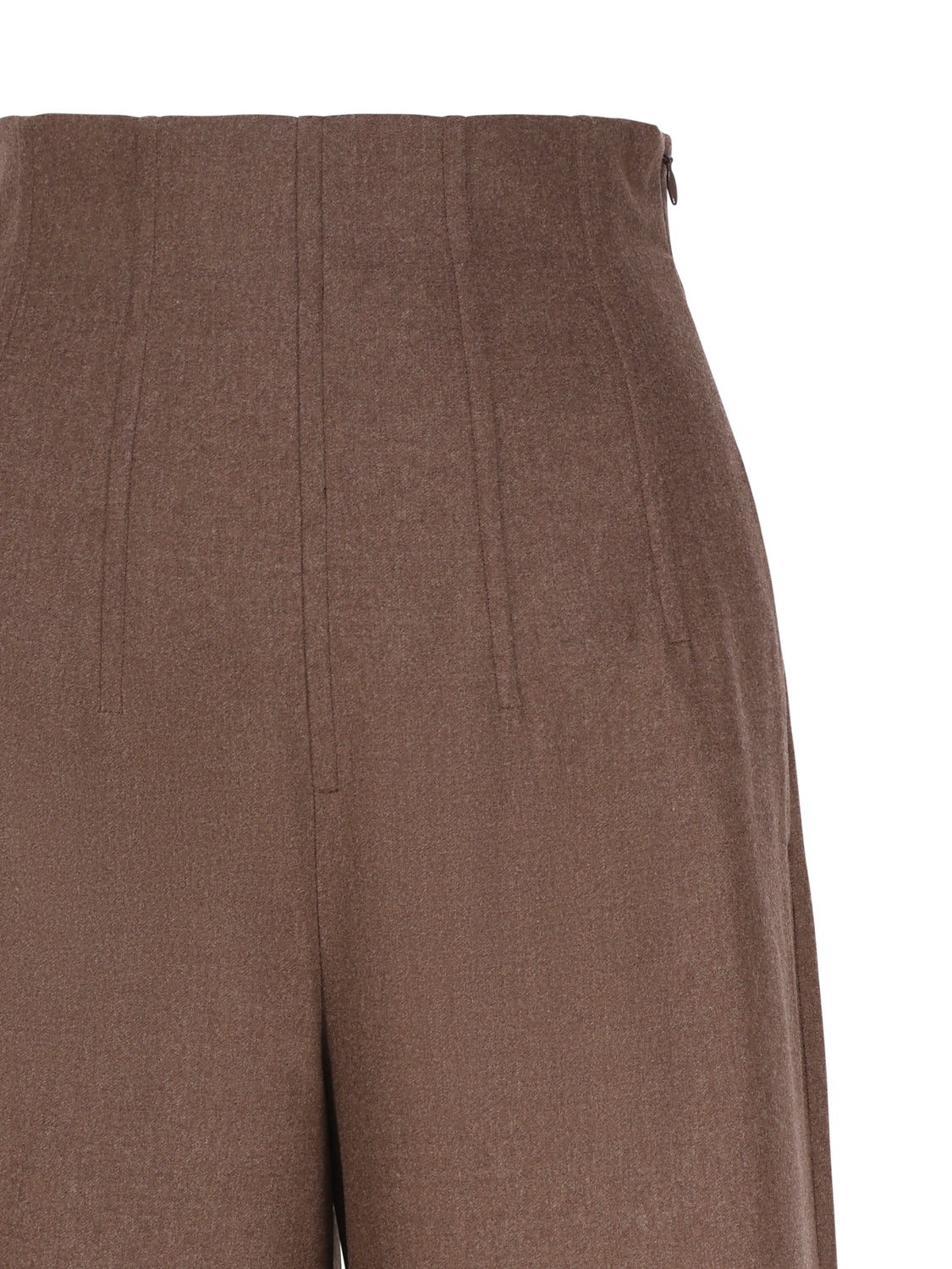 Max Mara Rtw Brown Virgin Wool