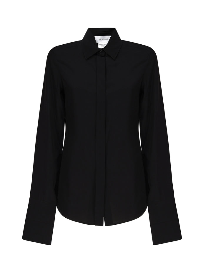 Sportmax Shirts Black Silk