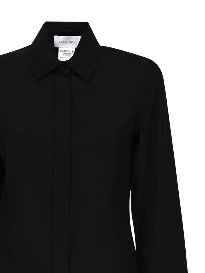 Sportmax Shirts Black Silk