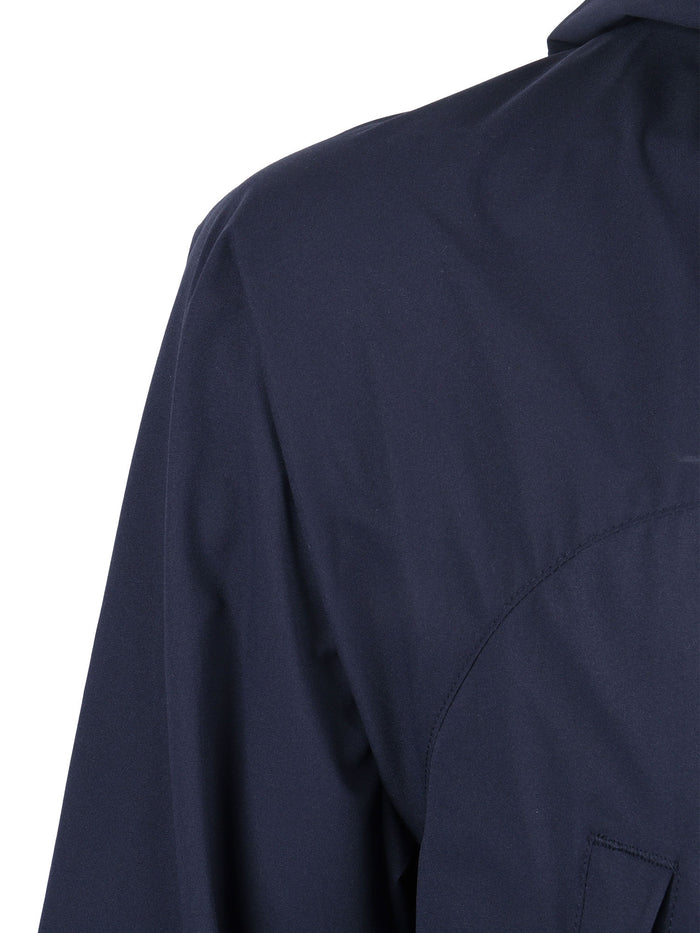 Outerwear - Medium Jacket Blue Polyester Short Puffer