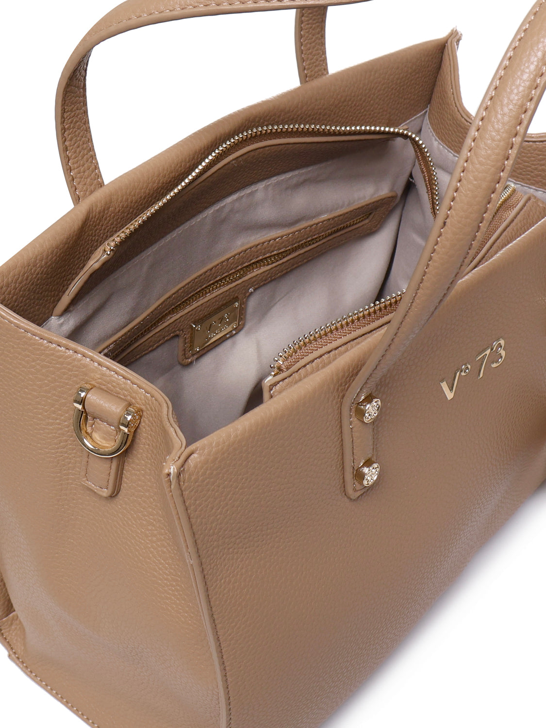 V° 73 Bags Beige Polyurethane