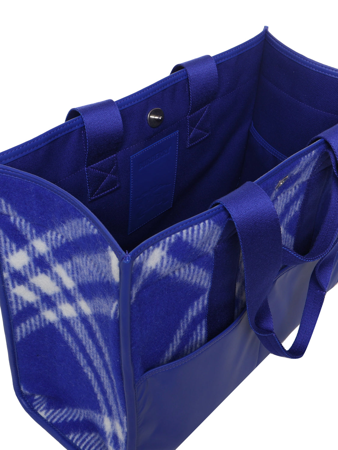 Burberry Bags Blue Wool