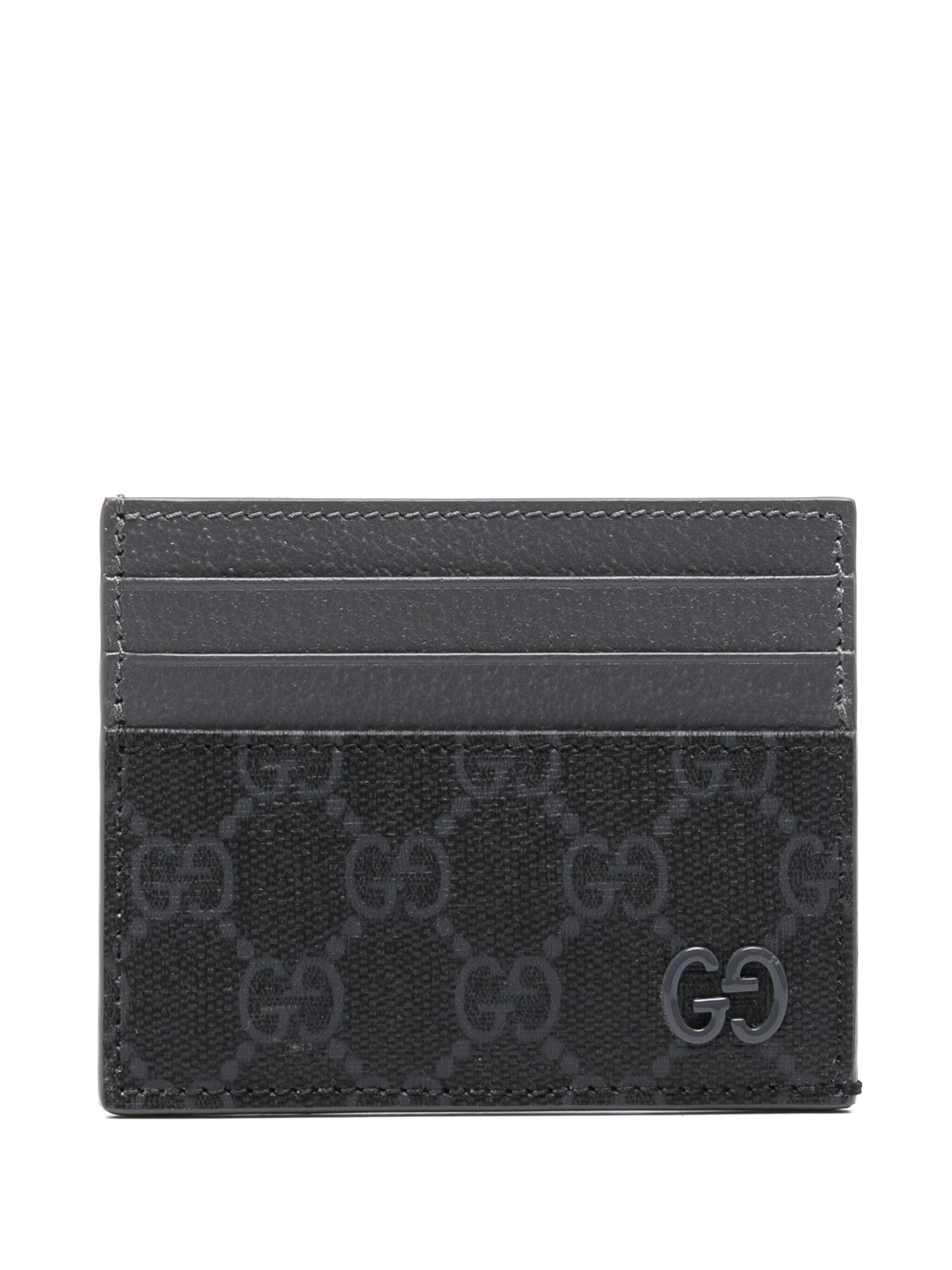 Card Case Black Portafoglio