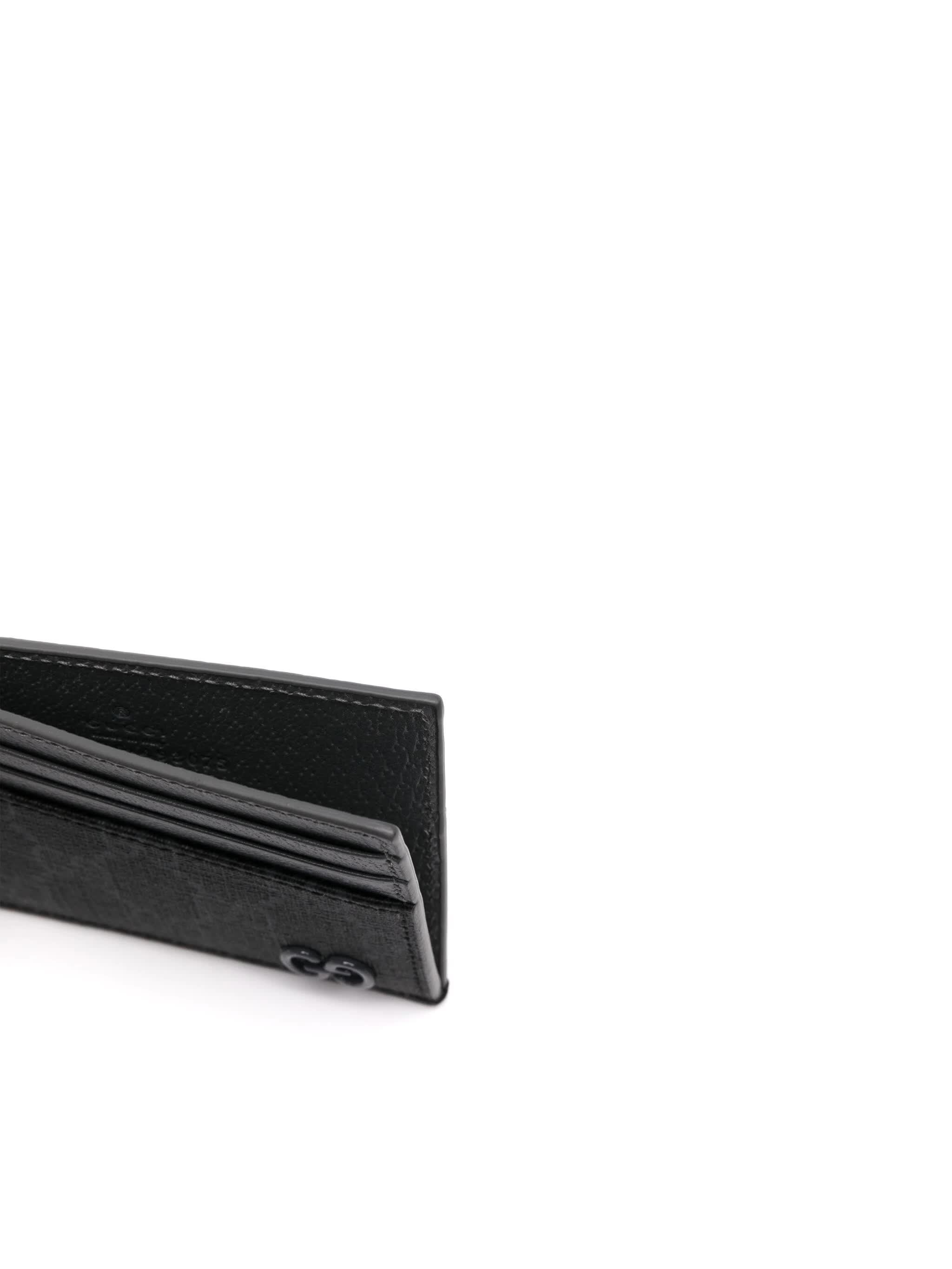 Card Case Black Portafoglio